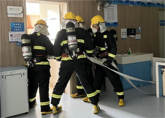 市康宁医院开展消防安全月宣传活动